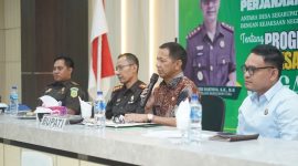Sekda Boltara Hadiri Sosialisasi Peran Perdata dan TUN, Sangadi Teken Kerja Sama Jaga Desa