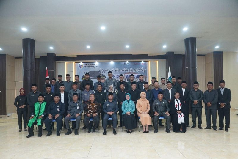 Pelantikan dan Pengambilan Sumpah/Janji Pejabat Manajerial di Lingkungan Pemerintah Kabupaten Bolaang Mongondow Utara