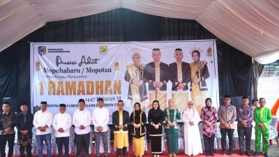 Aliansi Lembaga Adat Gelar Prosesi Mopohabaru/Mopotau Sambut Ramadhan 1447 H di Boltara