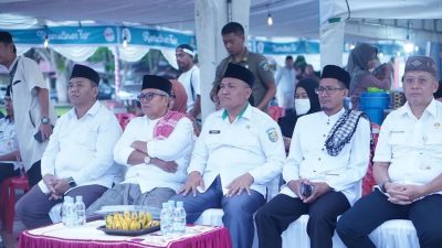 kegiatan Ramadhan Fair 2026 yang digelar di Lapangan Kembar Boroko