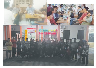 Kejari Tolitoli Buka Puasa Bersama Insan Pers di Cafe Kalukulolo