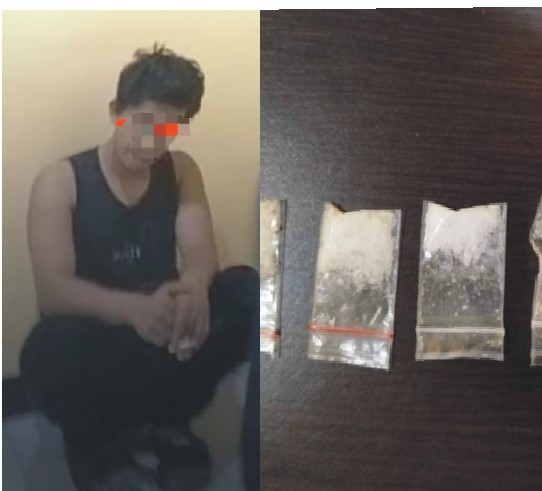 Warga Sandana Terduduk Lemas Saat Polisi Temukan Sabu 4,10 Gram