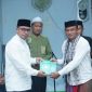 Safari Ramadhan 1447 H, Sirajudin Lasena dan Moh Aditya Pontoh Serahkan Sembako dan Al-Qur’an di Desa Saleo