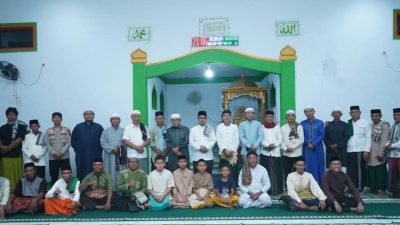 Safari Ramadhan 1447 Hijriah yang digelar di Masjid Al-Mukarramah, Desa Saleo, Kecamatan Bolangitang Timur