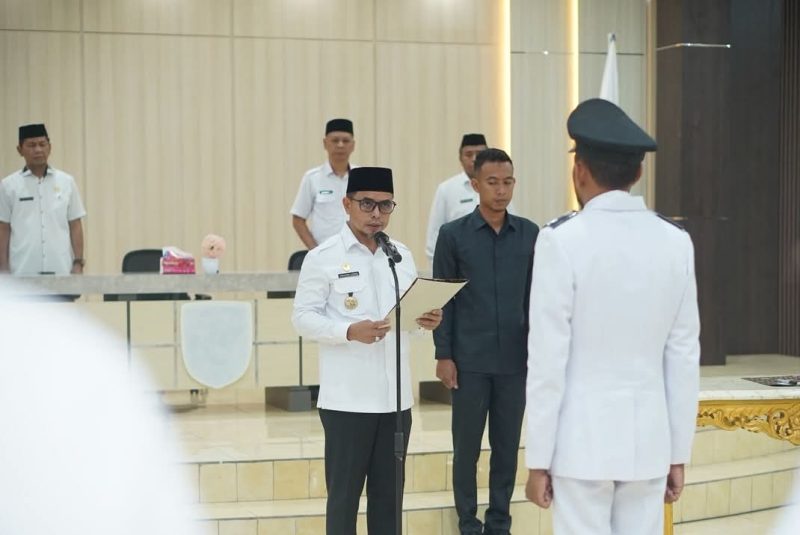 Bupati Boltara Resmi Lantik Penjabat Sangadi Desa Kuala