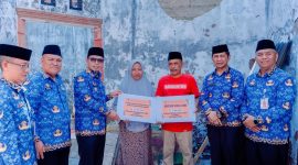 Bupati Boltara Salurkan Bantuan bagi Korban Kebakaran di Boroko Timur
