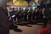 Polres Tolitoli Gelar Apel Pengamanan Idulfitri 1447 H di Pos Lantas Malosong