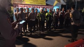 Polres Tolitoli Gelar Apel Pengamanan Idulfitri 1447 H di Pos Lantas Malosong