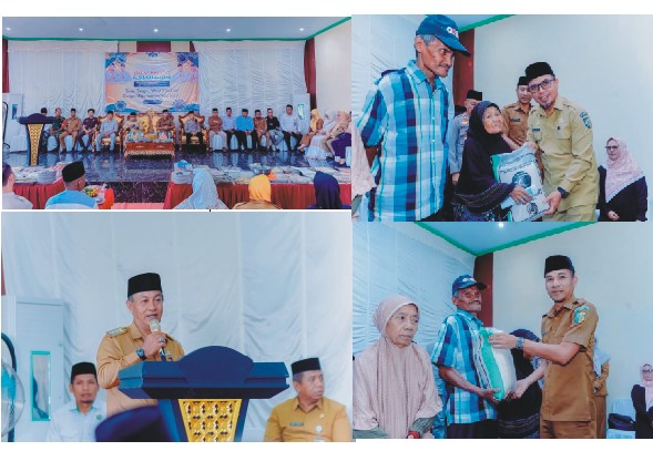Halal Bihalal dan silaturahmi tingkat Kecamatan Kaidipang yang digelar di Kantor Camat Kaidipang,