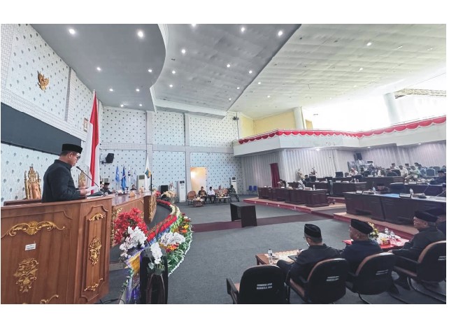 Paripurna DPRD Boltara Bahas Rekomendasi LKPJ 2025