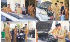 Pemda Boltara Gelar Apel Kendaraan Dinas, Pastikan Tertib Administrasi dan Pemanfaatan