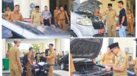 Apel Kendaraan Dinas, Pastikan Tertib Administrasi dan Pemanfaatan
