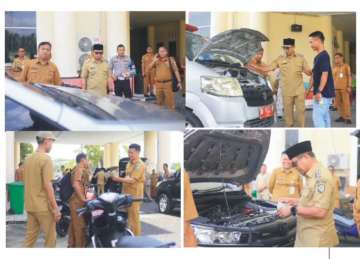 Apel Kendaraan Dinas, Pastikan Tertib Administrasi dan Pemanfaatan