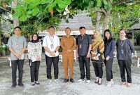 Moh Aditya Pontoh, menerima kunjungan silaturahmi dari jajaran pimpinan Bank Negara Indonesia