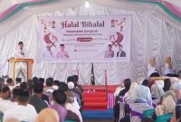 Pemkab Boltara Hadiri Halal Bihalal Kecamatan Sangkub