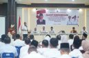 Bupati Bolaang Mongondow Utara, Sirajudin Lasena, resmi membuka Rapat Koordinasi Persiapan Pelaksanaan Program Bantuan Stimulan Perumahan Swadaya (BSPS) Tahun 2026