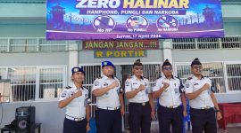 Lapas Tolitoli Deklarasikan Zero Halinar