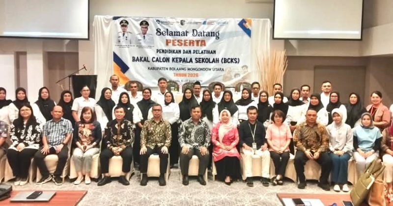 Bupati Boltara Tutup Diklat Calon Kepala Sekolah, Tekankan Kepemimpinan Adaptif