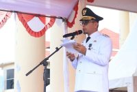 Bupati Boltara Pimpin Upacara Hari Otonomi Daerah ke-30
