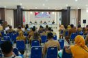 menggelar rapat koordinasi Forum Komunikasi Pimpinan Daerah (Forkopimda) di lantai III Kantor Bupati