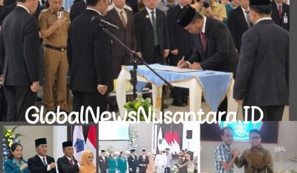 Resmi Dilantik! Tahlis Gallang Jadi Sekprov Sulut