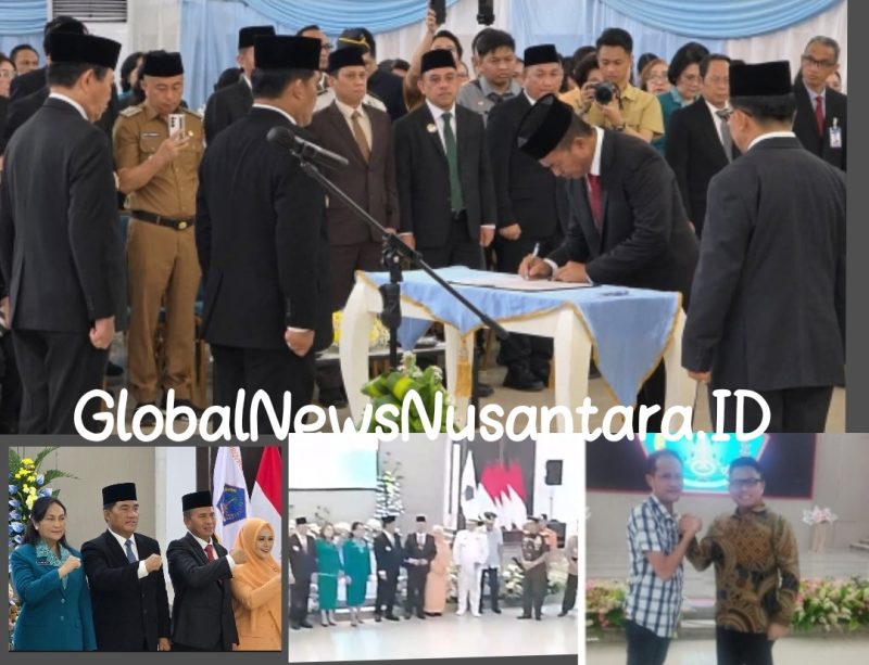 Resmi Dilantik! Tahlis Gallang Jadi Sekprov Sulut