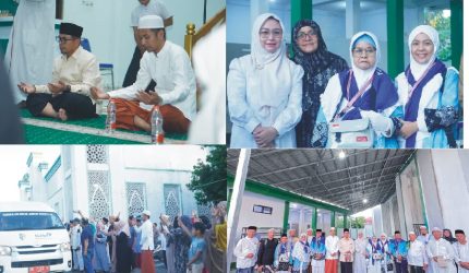 Bupati Boltara Ikuti Safari Subuh Keliling, Lepas 27 Calon Jemaah Haji 2026