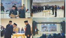Sirajudin Lasena  Lantik 97 Pejabat, Ini Nama-Nama yang Isi Posisi Strategis di Boltara