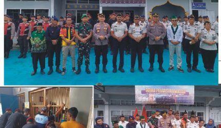 Lapas Kelas IIB Tolitoli Gelar Razia Gabungan bersama TNI/POLRI