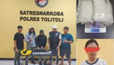 KBO Satresnarkoba Tolitoli, IPDA Ahmad Pimpin Penggerebekan, dikampung kuda,Wanita 26 tahun simpan sabu 315,1gram diringkus