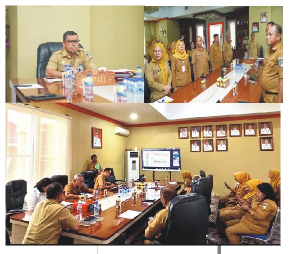 Bupati Boltara Ikuti Rakor Nasional Pengendalian Inflasi Daerah
