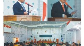 Pada peringatan HUT tahun ini, Pemerintah Kabupaten Boltara mengangkat tema “Bolaang Mongondow Utara SIAP (Sinergi, Integritas, Akselerasi, Produktif)