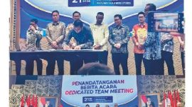 Wakil Bupati Bolaang Mongondow Utara (Boltara), Moh Aditya Pontoh, menghadiri agenda strategis Dedicated Team Meeting (DTM) Regional Investor Relations Unit (RIRU) Sulawesi Utara 2026