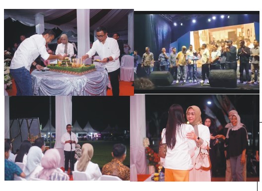 Pesta Rakyat dalam rangka memeriahkan Hari Ulang Tahun (HUT) ke-19 Kabupaten Boltara di Lapangan Kembar Boroko,