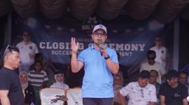 Bupati Boltara Tutup Soccer Open Tournament Bupati Cup 2026, PS Duini Jadi Juara