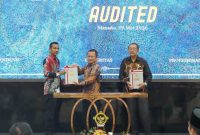 Laporan Hasil Pemeriksaan (LHP) diserahkan langsung oleh Kepala BPK RI Perwakilan Sulawesi Utara, Bombit Agus Mulyo, dan diterima oleh Wakil Bupati Boltara Moh. Aditya Pontoh bersama Ketua DPRD Boltara Frangky Chendra