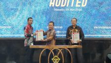 Laporan Hasil Pemeriksaan (LHP) diserahkan langsung oleh Kepala BPK RI Perwakilan Sulawesi Utara, Bombit Agus Mulyo, dan diterima oleh Wakil Bupati Boltara Moh. Aditya Pontoh bersama Ketua DPRD Boltara Frangky Chendra