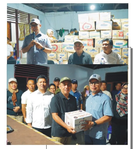 Bantuan diterima langsung oleh Bupati Bolaang Mongondow, Yusra Alhabsyi, SE., M.Si., didampingi Wakil Bupati Dony Lumenta