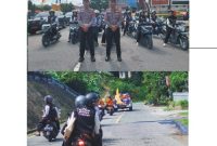 Satlantas Polres Tolitoli Kawal Konvoi Pengenalan Wilayah Petugas Sensus Ekonomi 2026