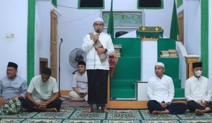 Bupati dan Wakil Bupati Boltara Hadiri Subuh Keliling di Desa Tanjung Buaya