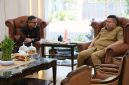 Bupati Bolaang Mongondow Utara (Boltara), Sirajudin Lasena, melakukan pertemuan dan diskusi dengan Sekretaris Jenderal Kementerian Dalam Negeri, Tomsi Tohir, di Kantor Pusat Kemendagri, Jakarta,