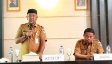 Asisten Pemerintahan dan Kesejahteraan Rakyat Setda Boltara, Fadly T. Usup, mewakili Bupati Boltara.