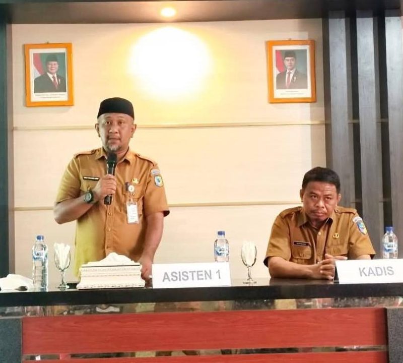 Asisten Pemerintahan dan Kesejahteraan Rakyat Setda Boltara, Fadly T. Usup, mewakili Bupati Boltara.