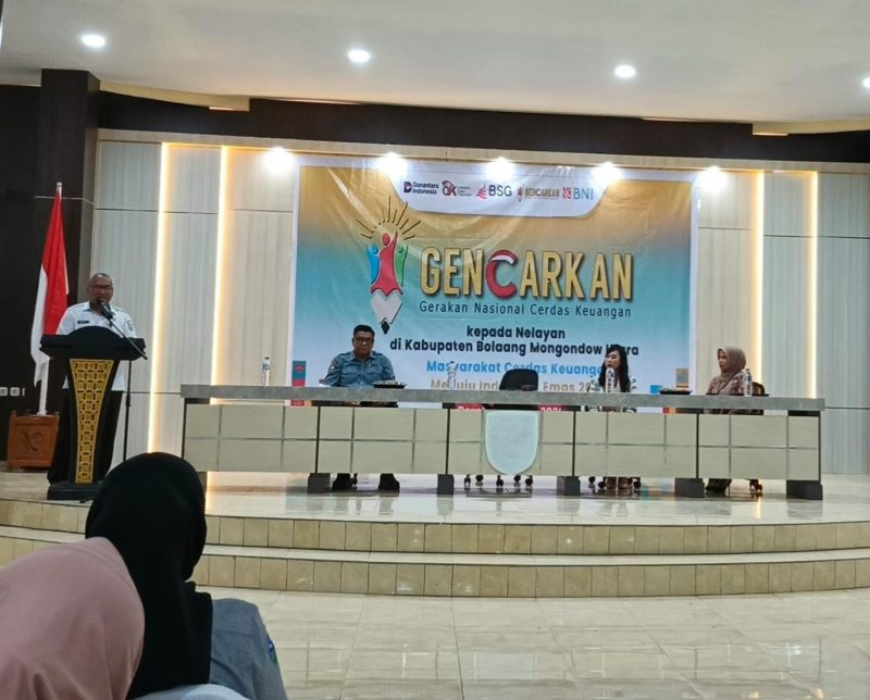 GENCARKAN Hadir di Boltara, Dorong Nelayan Melek Keuangan dan Terhindar dari Investasi Ilegal