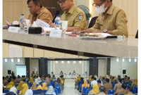 Rapat Evaluasi dan Pengawasan Realisasi Anggaran Pemerintah Daerah serta Evaluasi Pendapatan Asli Daerah (PAD) Semester I dan Optimalisasi PAD Semester II Tahun 2026