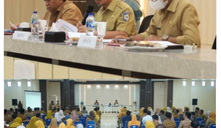 Rapat Evaluasi dan Pengawasan Realisasi Anggaran Pemerintah Daerah serta Evaluasi Pendapatan Asli Daerah (PAD) Semester I dan Optimalisasi PAD Semester II Tahun 2026