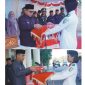 Jelang HUT Ke-81 RI, Bupati Boltara Serahkan Duplikat Bendera Merah Putih kepada Paskibraka