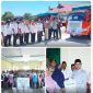 Penyerahan bantuan secara simbolis dilakukan oleh Bupati Boltara Dr. Sirajudin Lasena, S.E., M.Ec.Dev., di Kantor Camat Kaidipang,