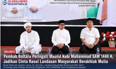 Maulid Nabi 1448 H, Pemkab Boltara Ajak Masyarakat Teladani Akhlak Rasulullah