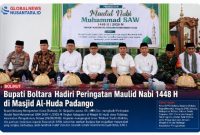 Bupati Boltara Hadiri Maulid Nabi 1448 H, Tradisi Dzikillo Jadi Penguat Identitas Budaya